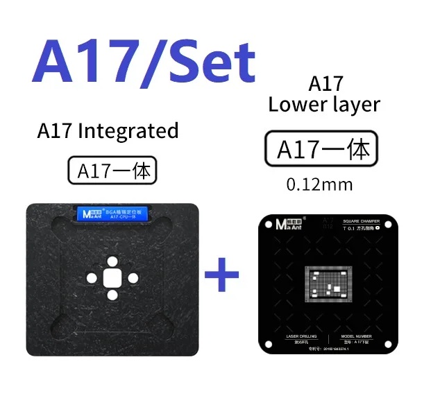 شابلون آهنربایی cpu آیفون مانت MaAnt A8-A17