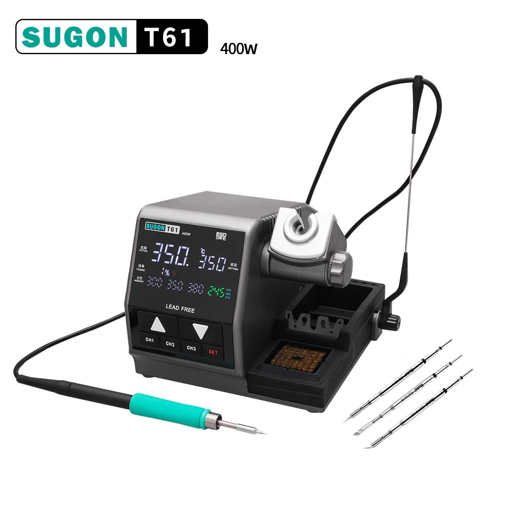 هویه میکروسولدرینگ 400 وات سوگون SUGON T61 C210